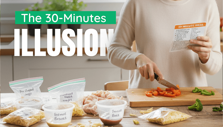 The 30-Minute Illusion: Why Meal Kits Take More Time Than You Think